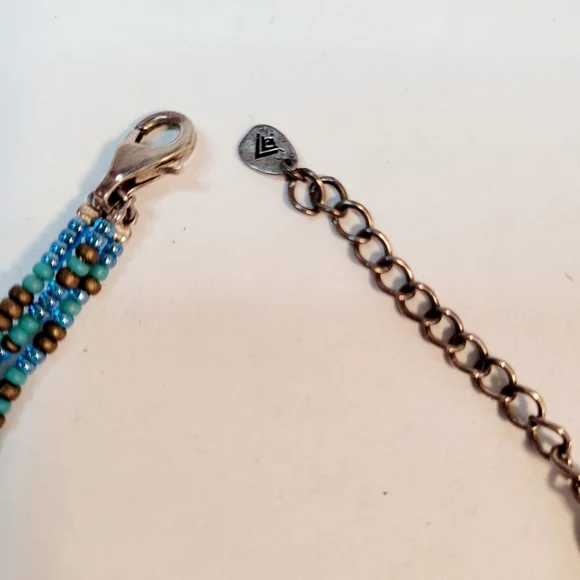 Silpada Turquoise 3 Strand Necklace - Picture 5 of 5